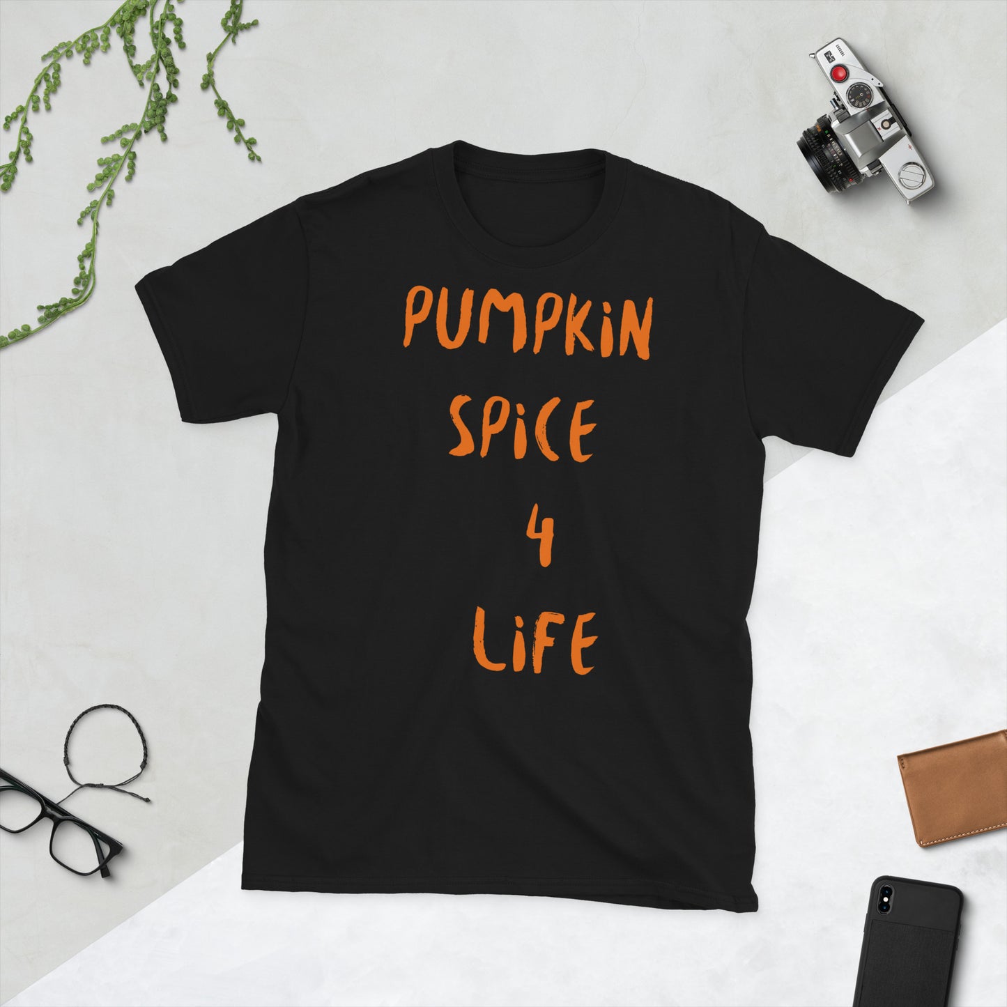 Short-Sleeve Pumpkin Spice 4 Life Unisex T-Shirt